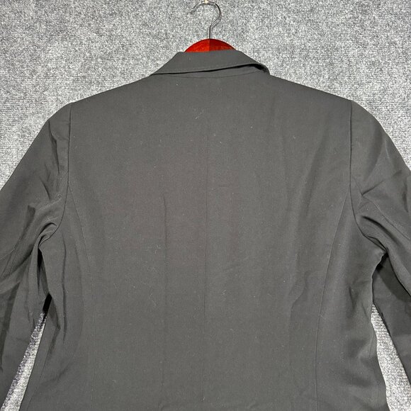 Elie Tahari Blazer Womens 10 Jacket 1 Button Stretch Notch Collar Pockets Lined - Picture 8 of 8